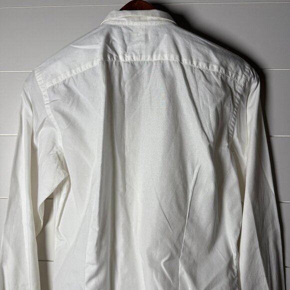 Ralph Lauren Black Label Bib Tuxedo Shirt Women's XL White Button Down - Picture 3 of 9